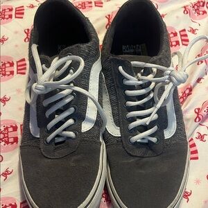 Vans Charcoal and White Men's Sneakers